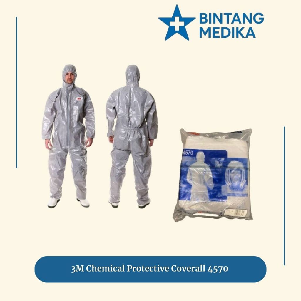 3M Chemical Protective Coverall 4570