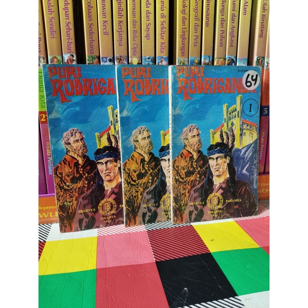 SATU SET PENGEMBARAAN Dr KARL MAY PURI RODRIGANDA