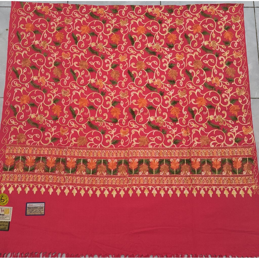 sorban kashmiri full sulam sorban kashmiri full bordir sorban kasmiri full bordir sorban kashmiri or