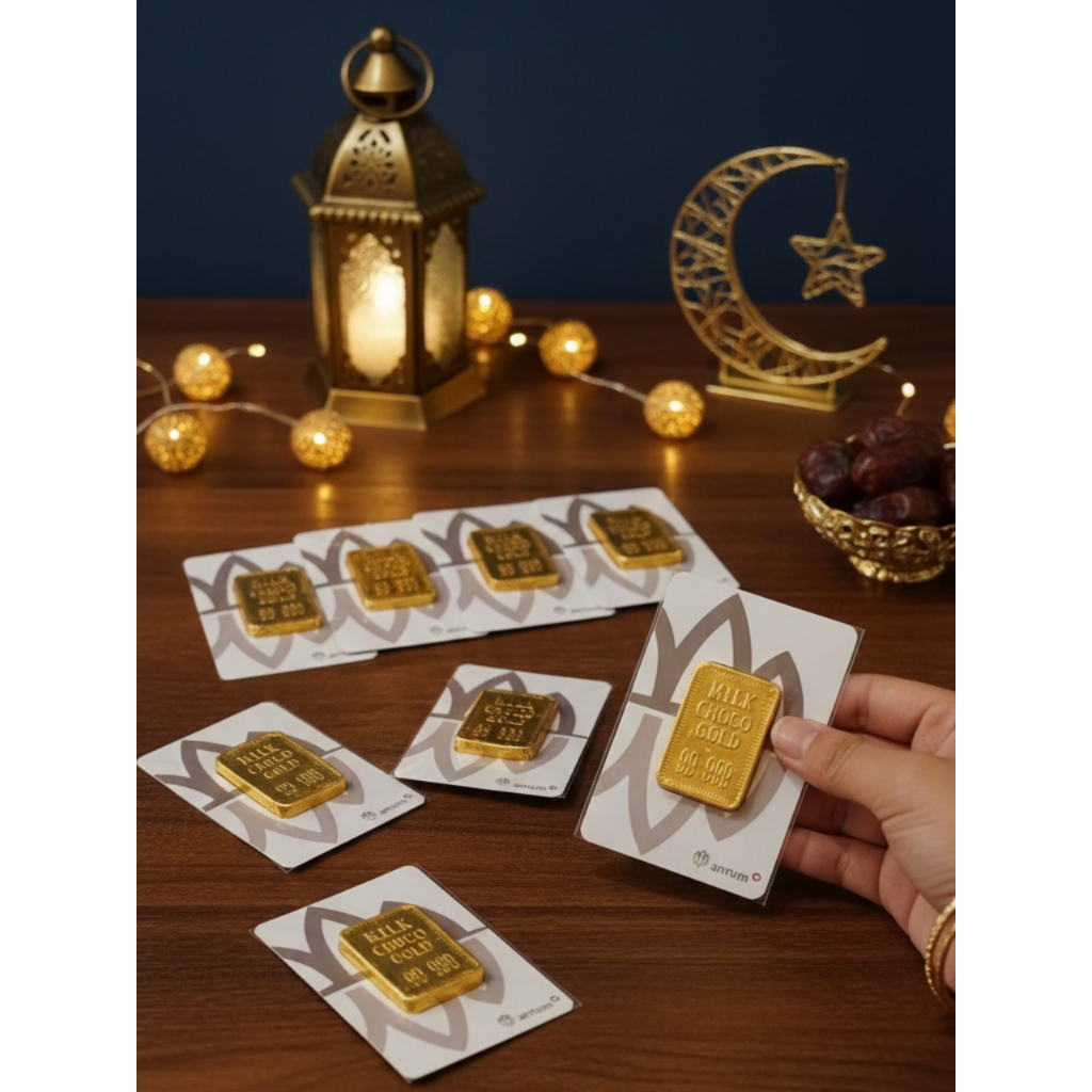 COKLAT ANTUM Coklat Emas Antum Amplop Lebaran Unik