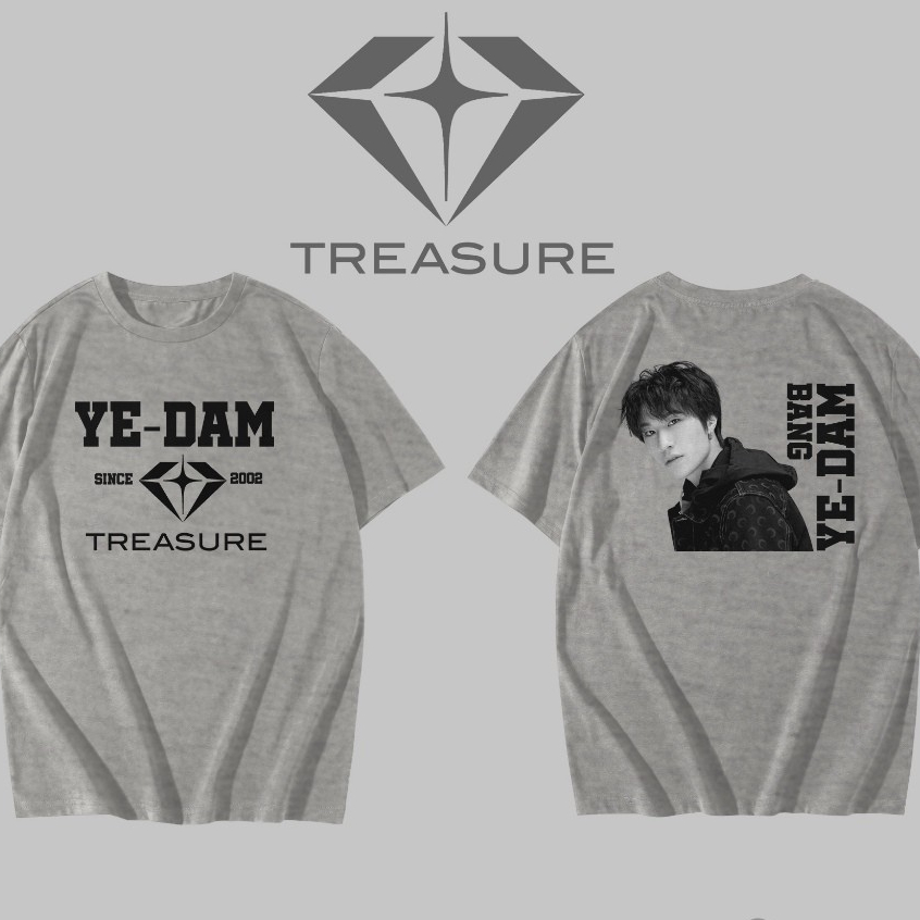 KAOS BANG YEDAM TREASURE / TSHIRT TREASURE / KAOS KPOP / FANSMERCH