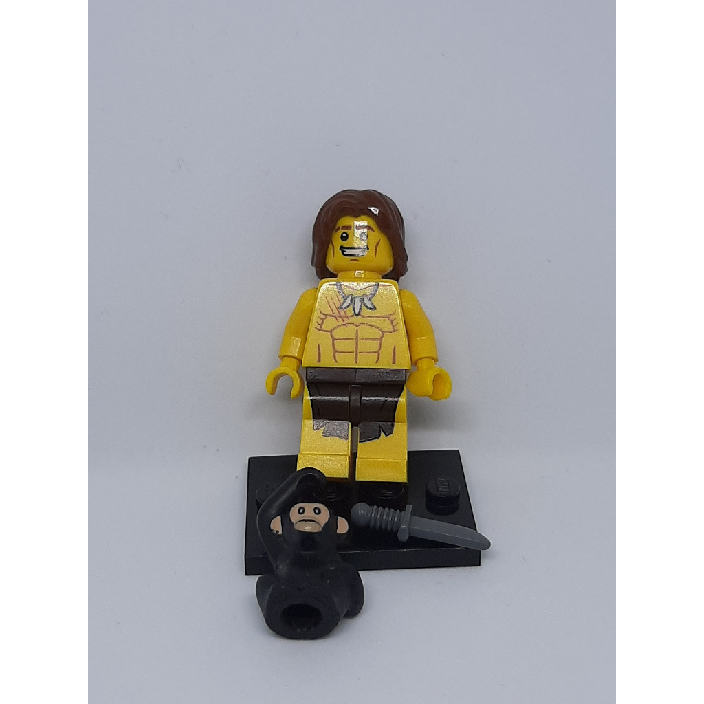 lego minifigure series 7 jungle boy