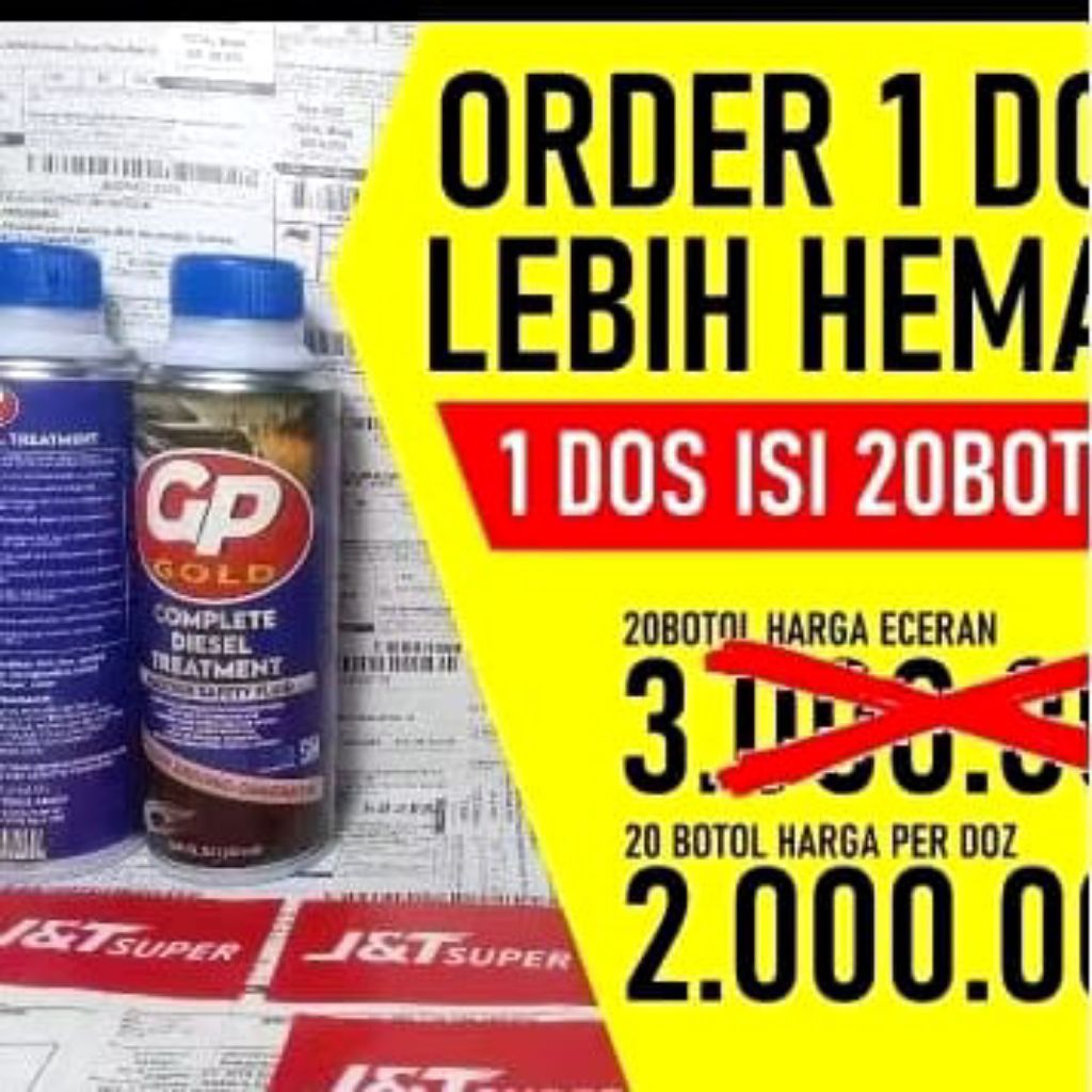 Gp Gold Complete Diesel Treatment 1 BOX isi 20