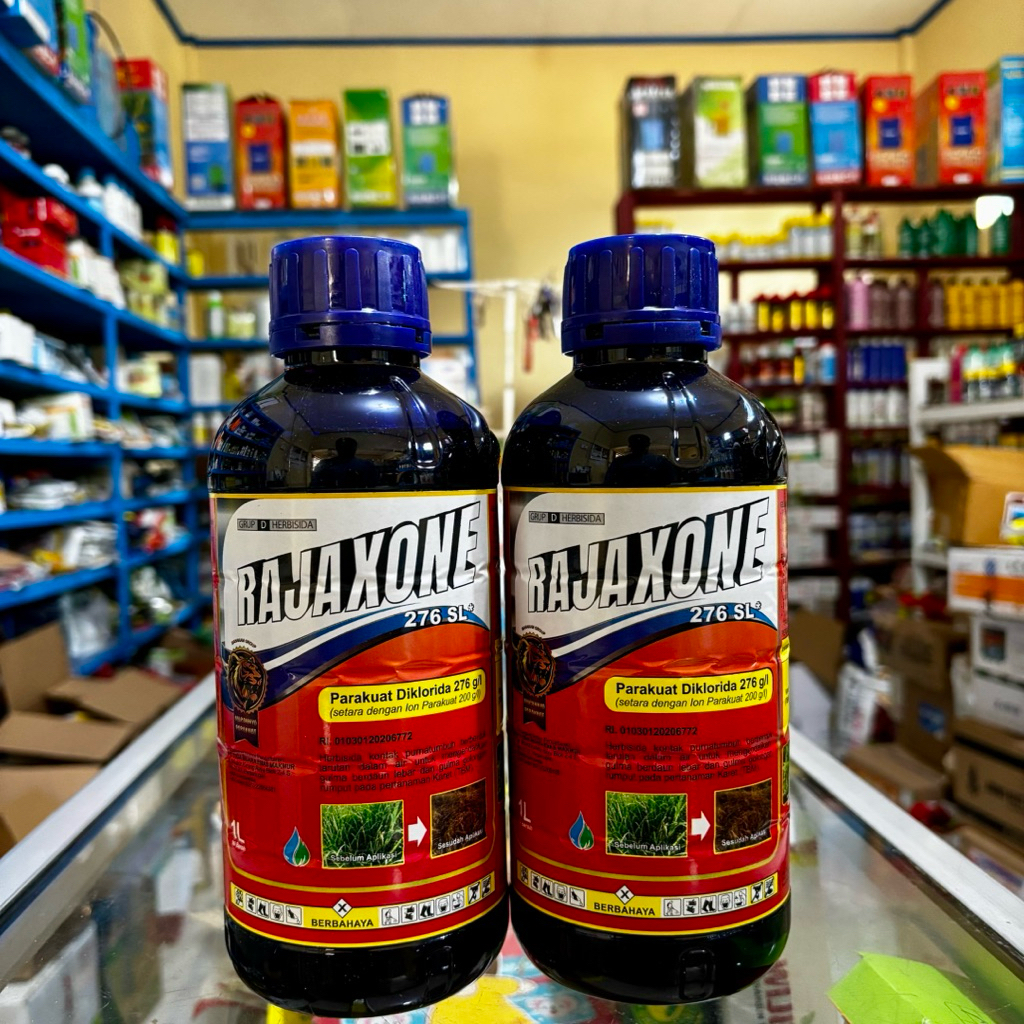 Herbisida RAJAXONE 276 SL Kemasan 1 Liter - Rajaxone Herbisida Kontak Pembasmi Lulangan