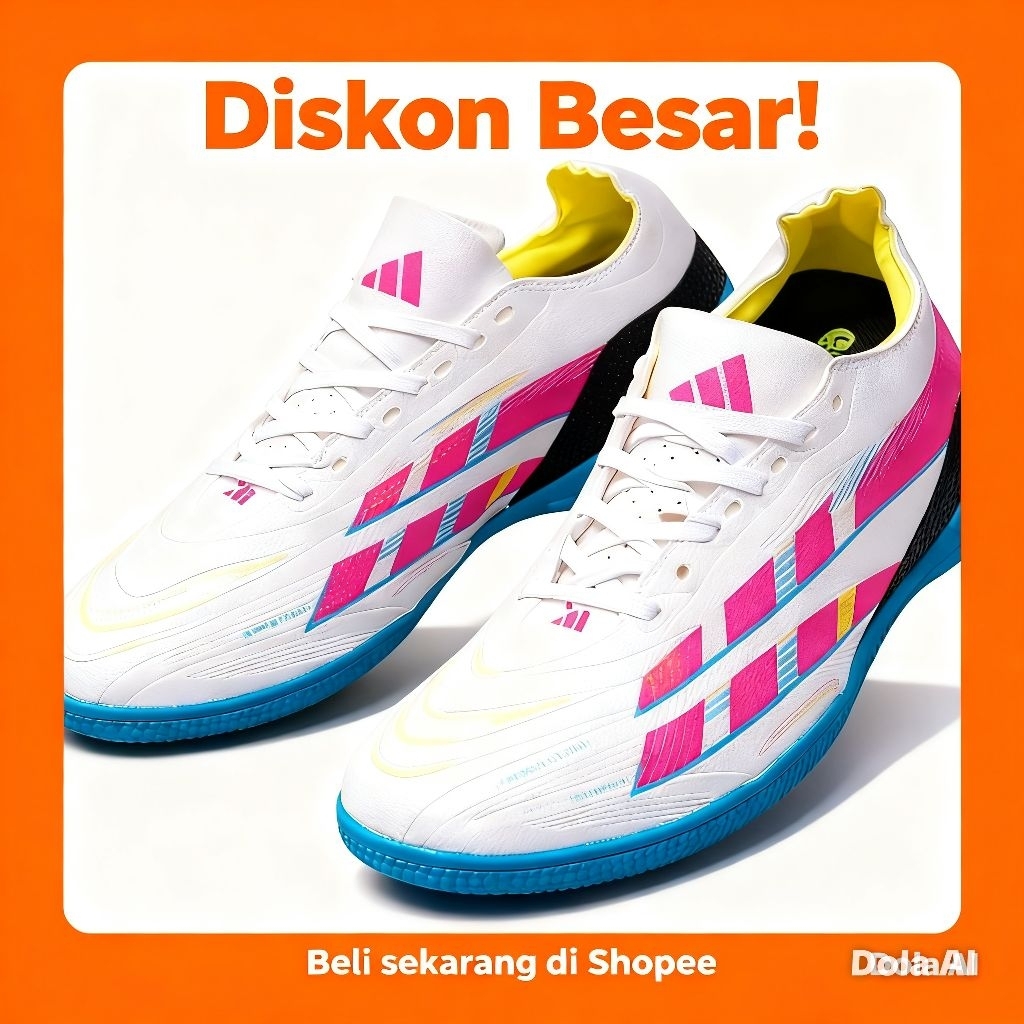 (COD) Sepatu Futsal Adidas Predator Kualitas Premium| Terlaris