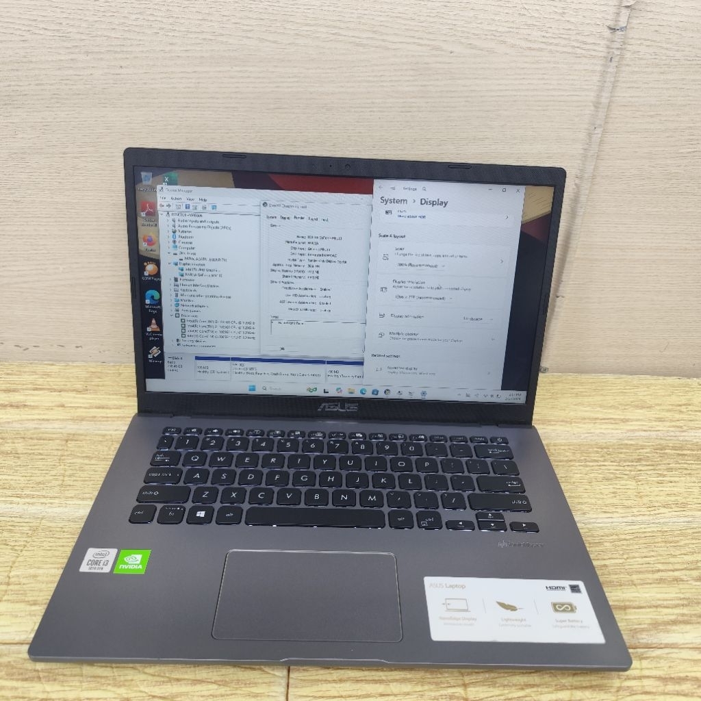 Laptop Second Asus Vivobook A409jb Core i3-1005g1 Ram 4gb Ssd 256gb Mx110 hd