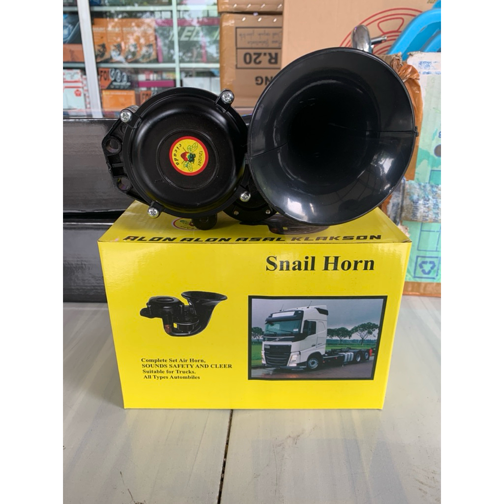 KLAKSON ANGIN TRUCK KEONG CICADA,12V/24V (KLAKSON CICADA)