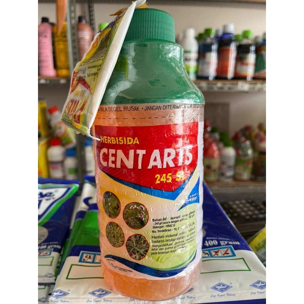 herbisida sistemik centaris 245 SL bonus pilly , herbisida murah racun rumput