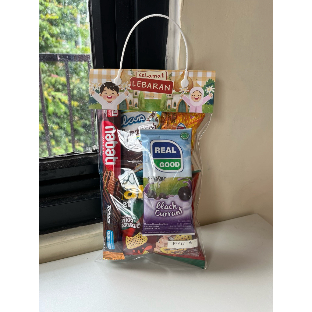 Parcel Anak Lebaran Paket 8 / Hampers Lebaran Anak / Parcel Snack