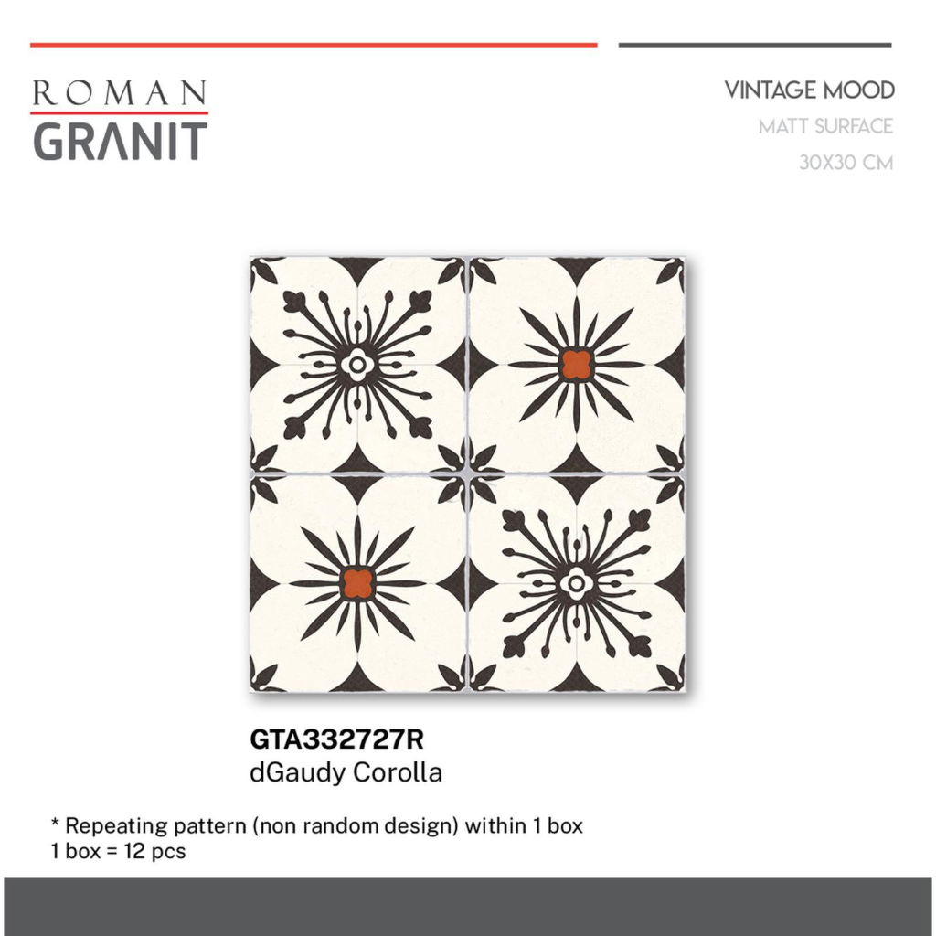 ROMAN VINTAGE GRANIT 30x30 dGaudy Corolla GTA332727R