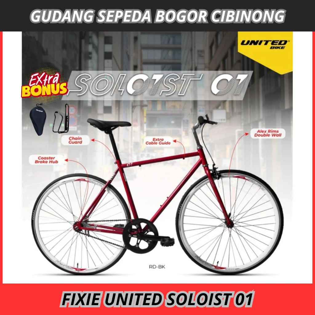 Sepeda Fixie United Soloist 01