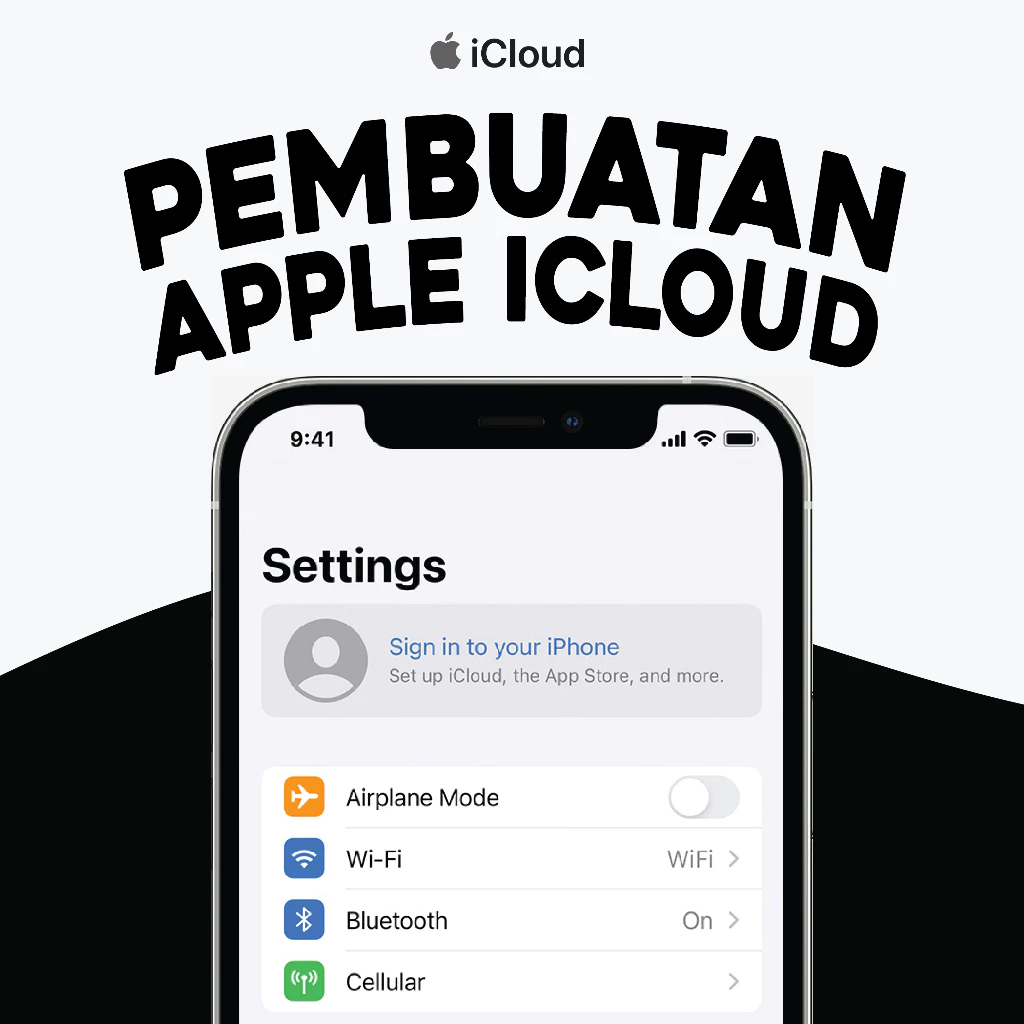 Jasa Buat ID Apple Dan Icloud Proses Cepat