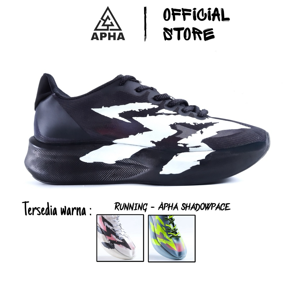 APHA - Sepatu Running Apha Shadowpace Premium Original - Sepatu Lari