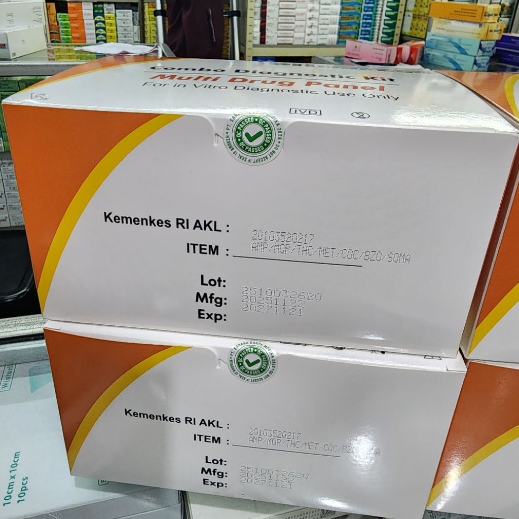 SR 7 Parameter AMP/MOP/ THC/MET/COC/BSO/SOMA