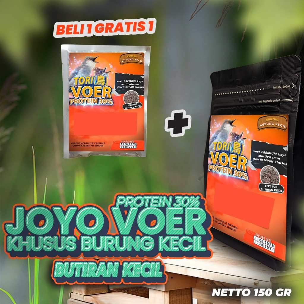 MAKANAN BURUNG KECIL | VOER BURUNG KECIL| VOER HARIAN | VOER NUTRISI KOMPLIT | VOER BURUNG KECIL KAS
