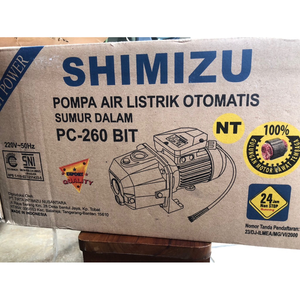 Pompa Air Shimizu PC 260 BIT
