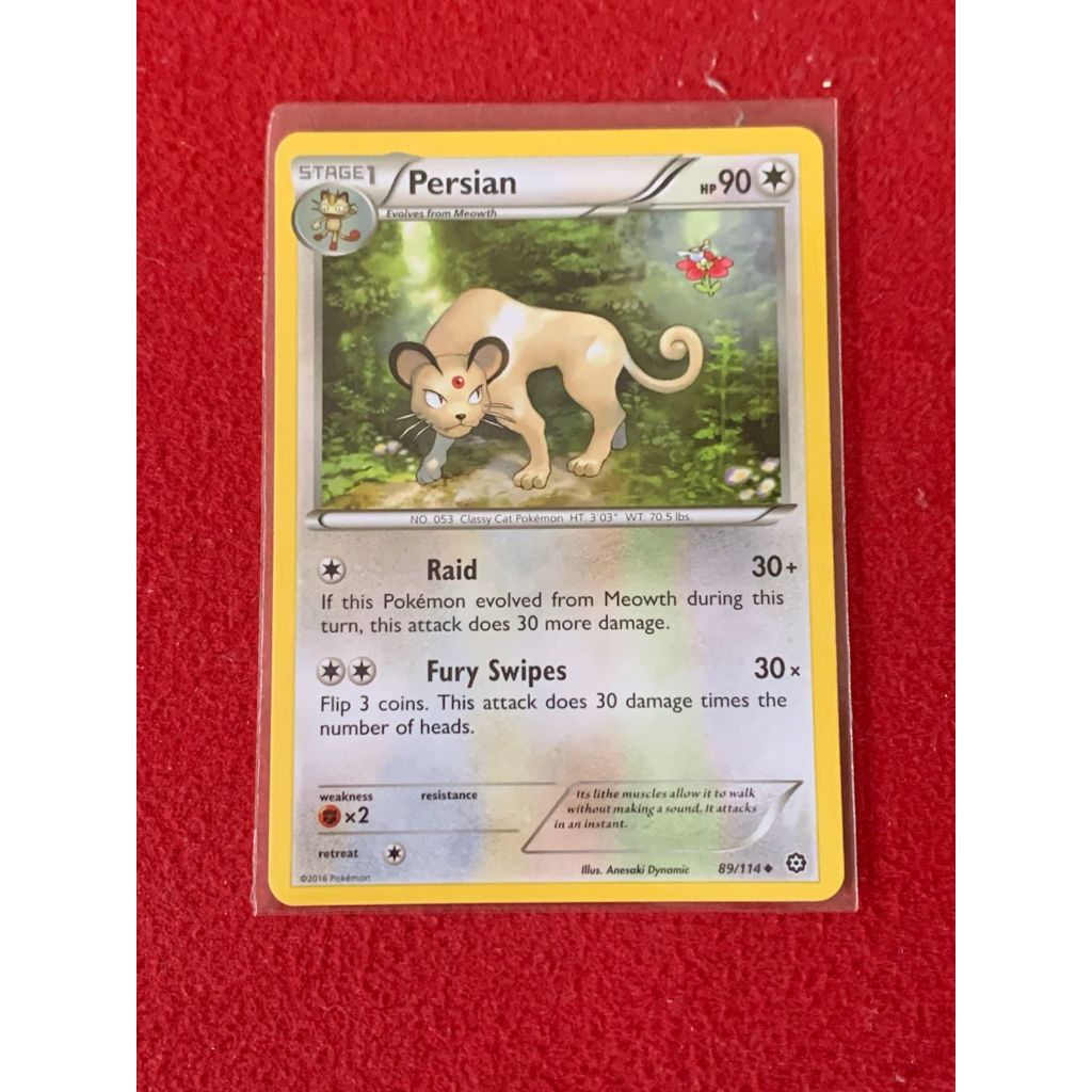 Persian Pokemon English 89/114