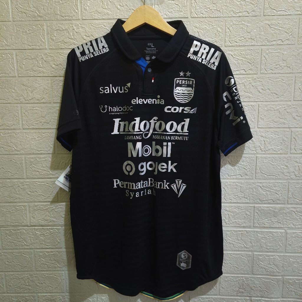 Jersey Persib Bandung 2019 Third Player Issue size XXL Original