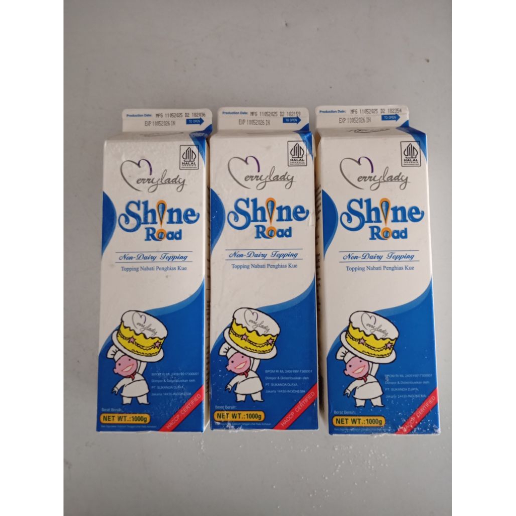 SHINE ROAD WHIPPING CREAM 6 PCS