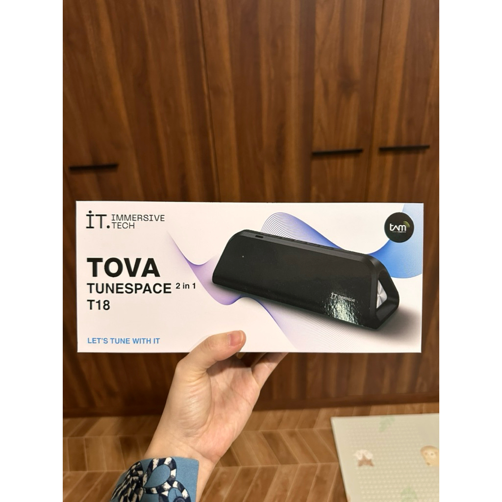 NEW SEGEL Speaker TOVA Tunespace 2 in 1 T18