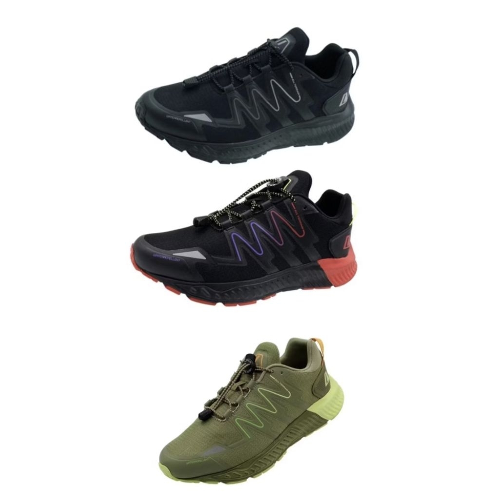 Sepatu League Kumo 2 Hitam Running Shoes Cowo Lari Pria Original New 2025