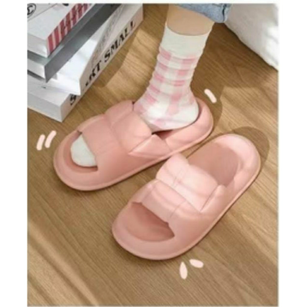 Sandal selop karet wanita empuk