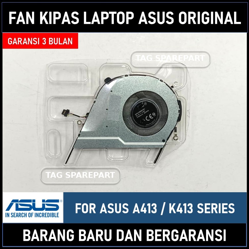 FAN KIPAS LAPTOP ASUS VIVOBOOK 14 A413 A413E A413EP X413 X413F K413 K413F K413FQ K413EQ SERIES