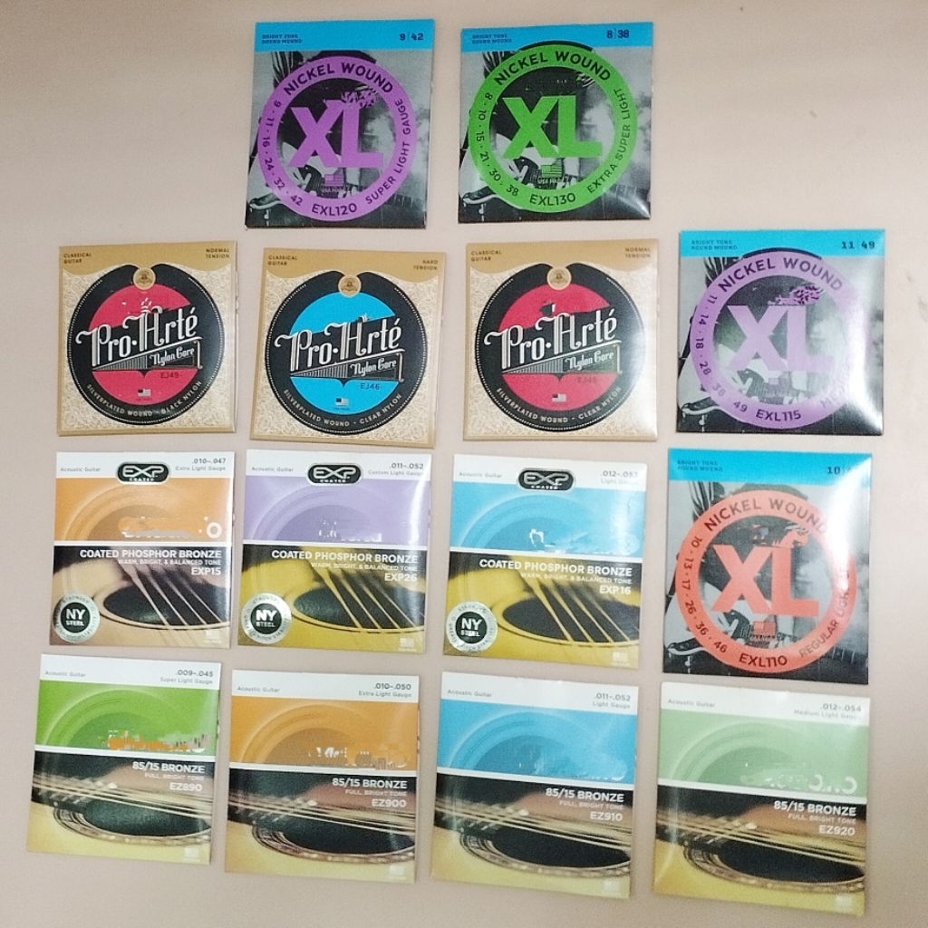 senar gitar akustik elektrik clsssik nylon string