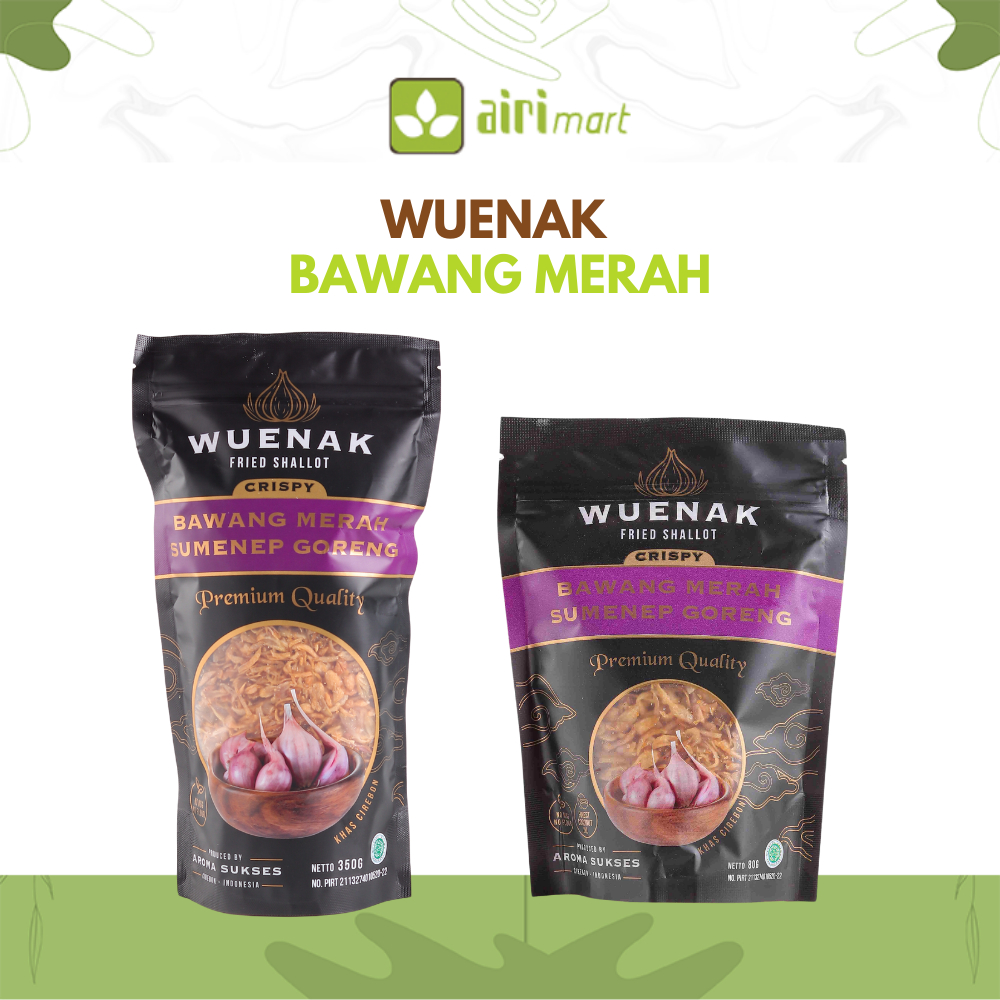 WUENAK Bawang Goreng Sumenep Tanpa Tepung Minyak Kelapa Halal