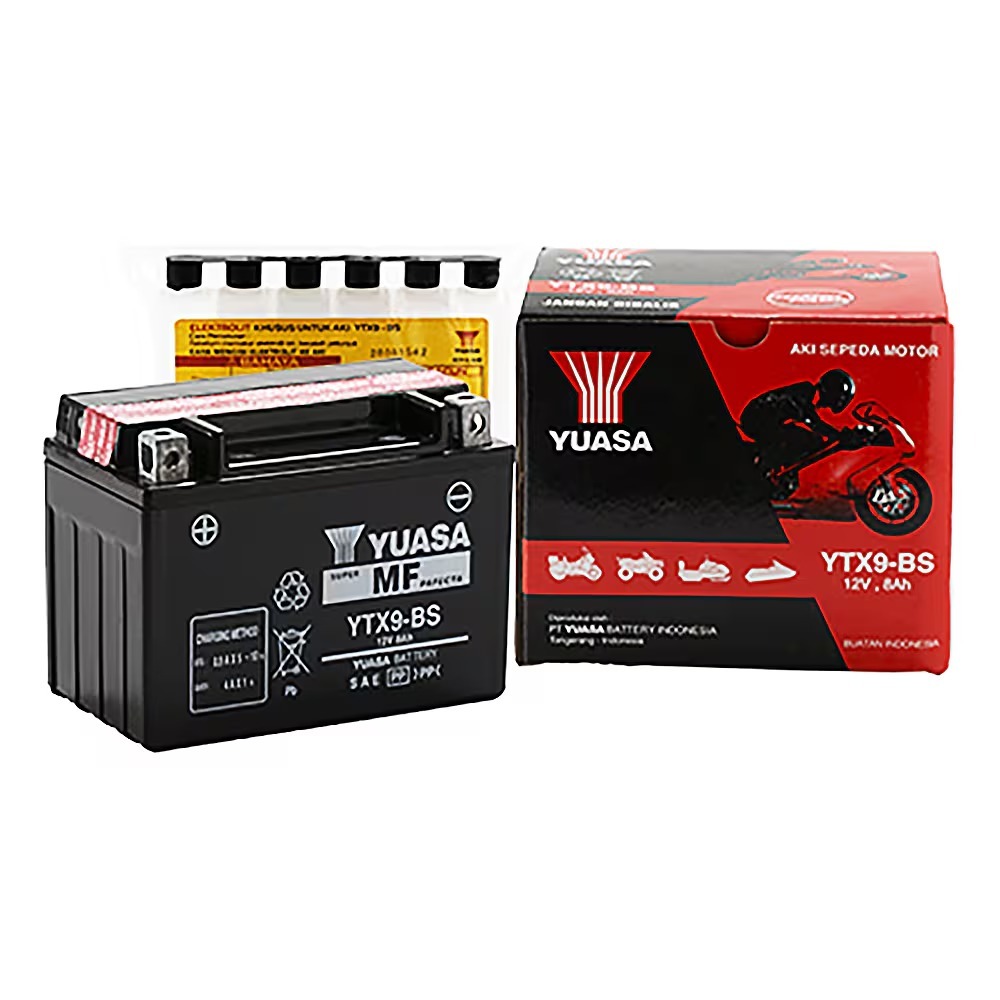 AKI MOTOR YUASA YTX9-BS