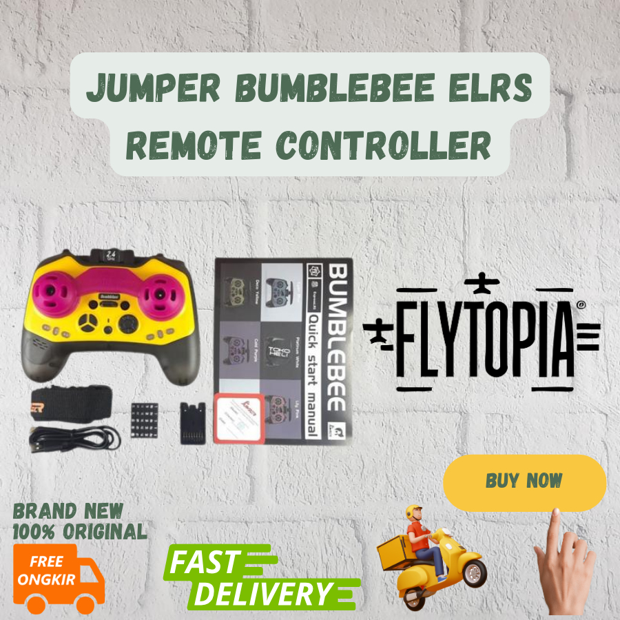 Jumper Bumblebee ELRS 2.4G OLED Screen Hall Sensor Gimbal EdgeTX Radio Controller TX