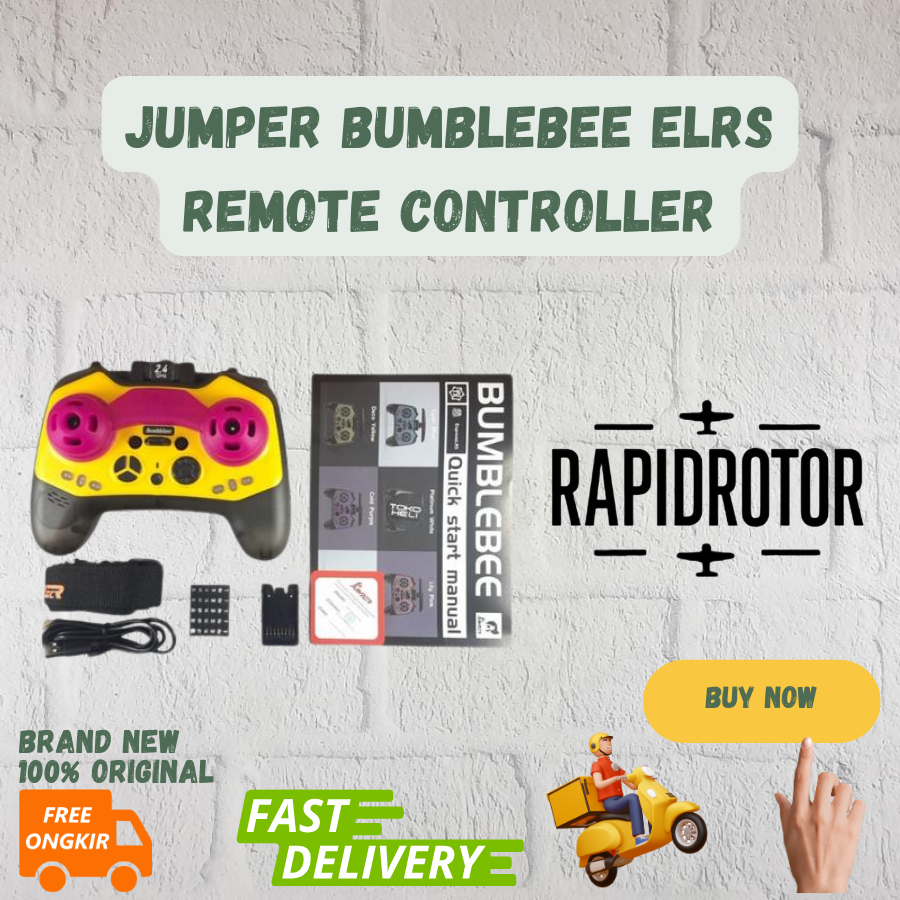 Jumper Bumblebee ELRS 2.4G OLED Screen Hall Sensor Gimbal EdgeTX Radio Controller TX