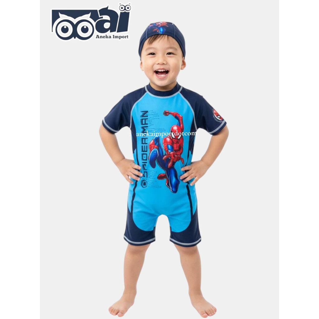 Baju Diving Renang Anak Import Premium Motif Karakter Unisex