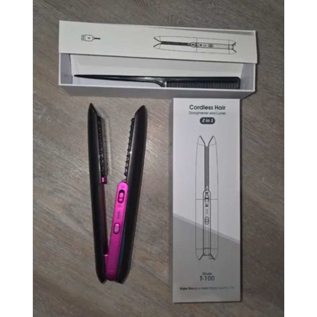 CordleSs hair straightener and curler