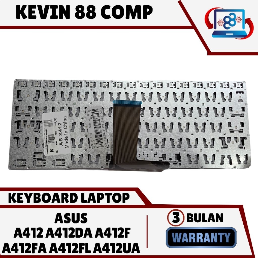 Keyboard Asus Vivobook 14 A412 A412DA A412F A412FA A412FL A412UA A412D A412U A412 A412D A412DA A412D