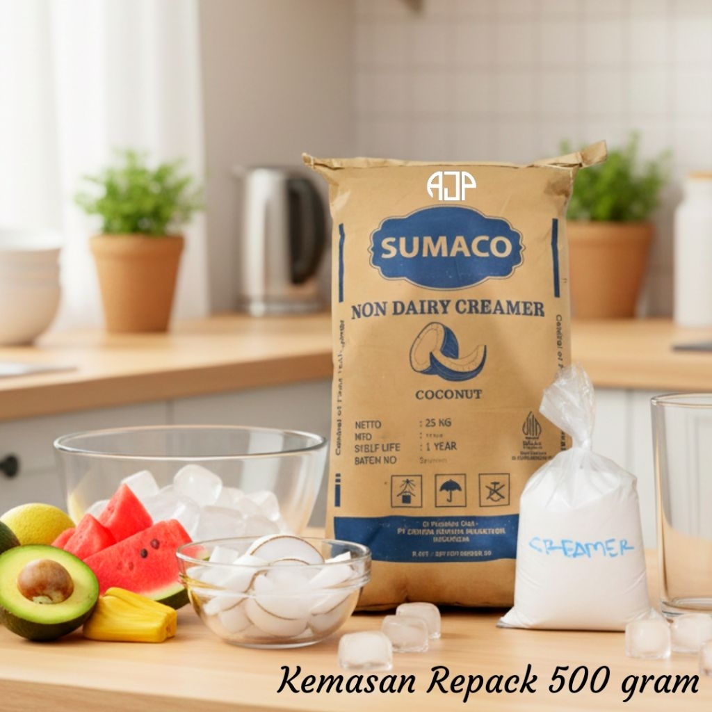 SUMACO Krimer Bubuk Nabati Non Dairy | Kemasan Repack 500 gram