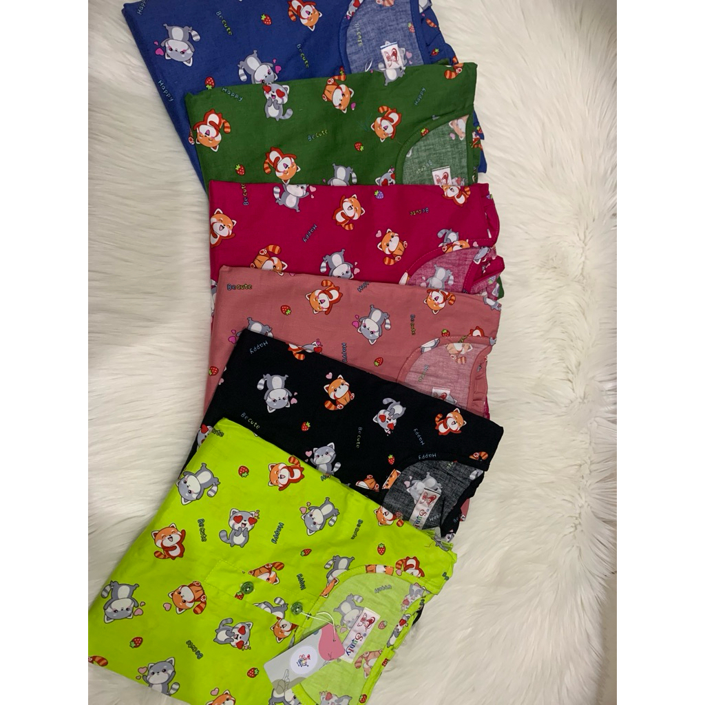 Sunly UK.14,16 (K)cln.panjang baju lengan pendek Sunly