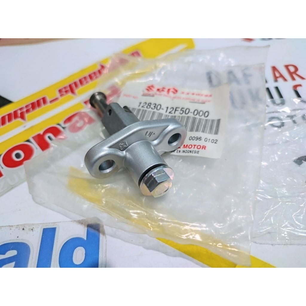 Tonjokan Keteng Stut Tensioner Adjuster Assembly Tensioner Suzuki Thunder 125 Asli Original SGP