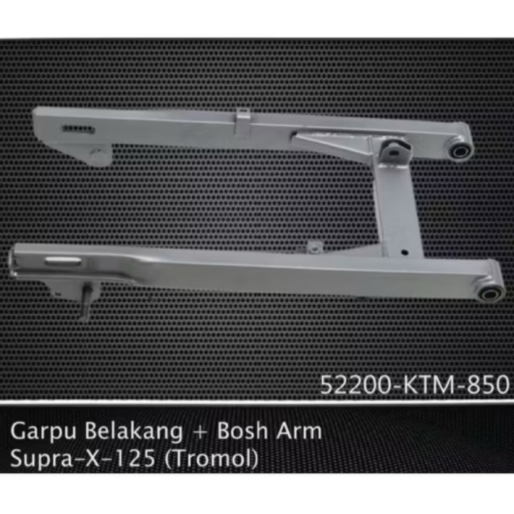 GARPU BELAKANG ARM SUPRA X 125 TROMOL