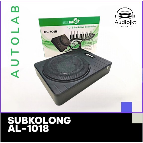 Subwoofer kolong AUTOLAB AL-1018 Basskolong underseat slim Mobil Speaker Mobil