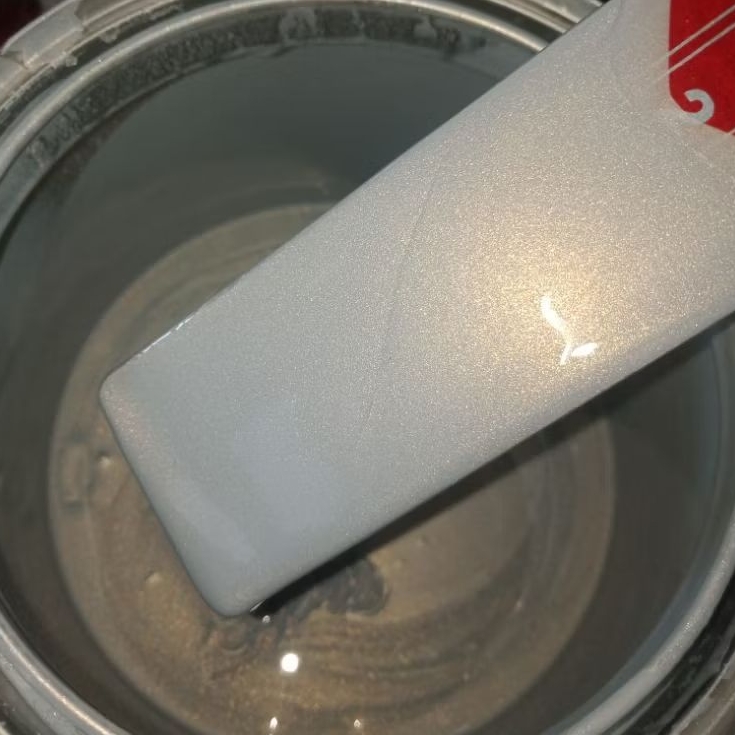 cat motor warna MILENIUM SILVER GOLD cat pu # cat otomotif # cat custom # cat mobil # cat velk #