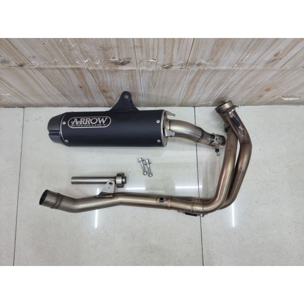 Knalpot Arrow Dark Nichrome Honda CMX Rebel 500 Cmx500 rebel500