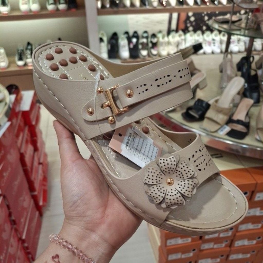 Lawrensia sandal wedges wanita 36 sd 40