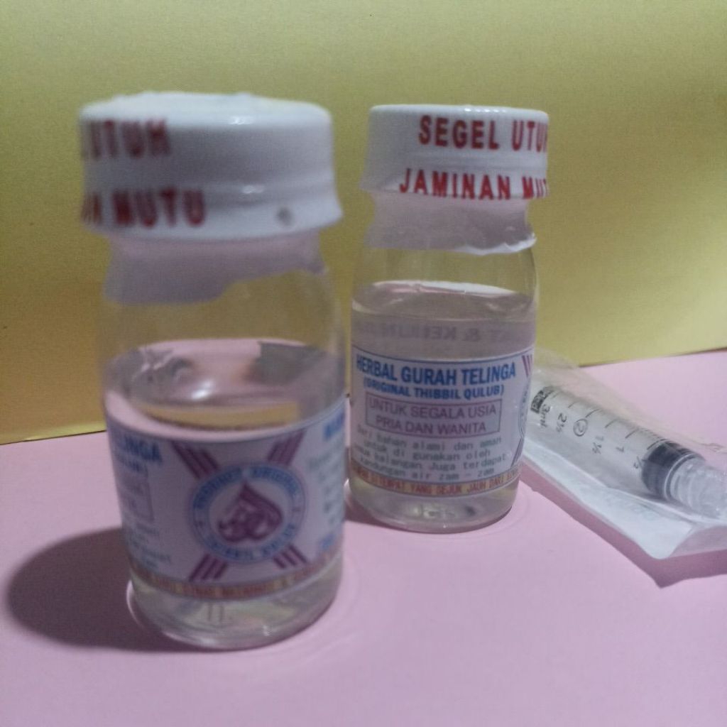 Gurah Telinga / Obat Telinga / Pembersih Telinga (Bonus Panduan Gurah Mandiri + Pipet)