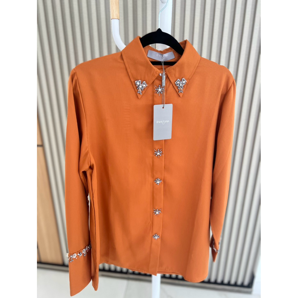 Efra Top Orange - Jenna and Kaia