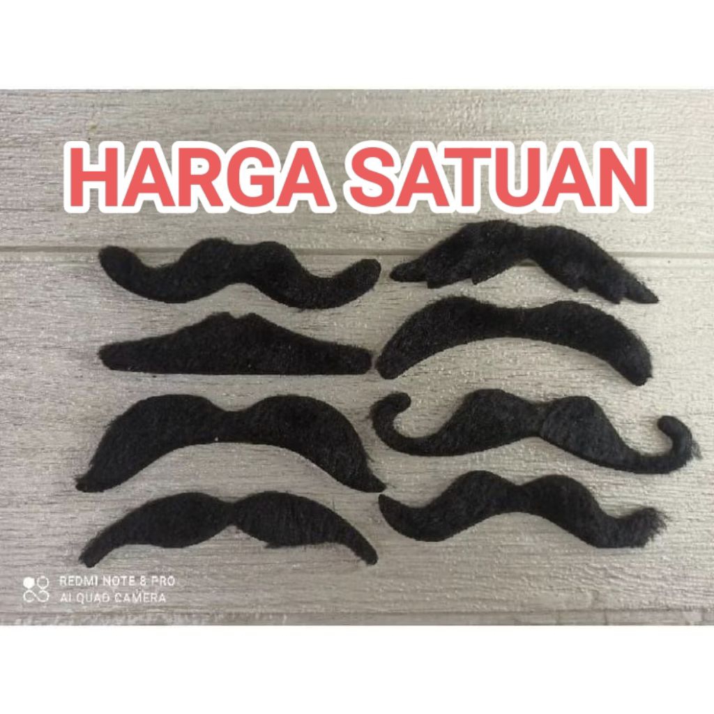 mainan kumis palsu mirip asli harga satuan