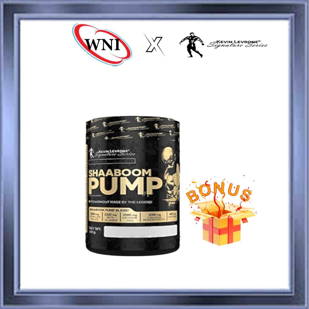 KEVIN LEVRONE SHAABOOM PUMP 385g - Suplemen GYM Preworkout PWO - WenNutrindo