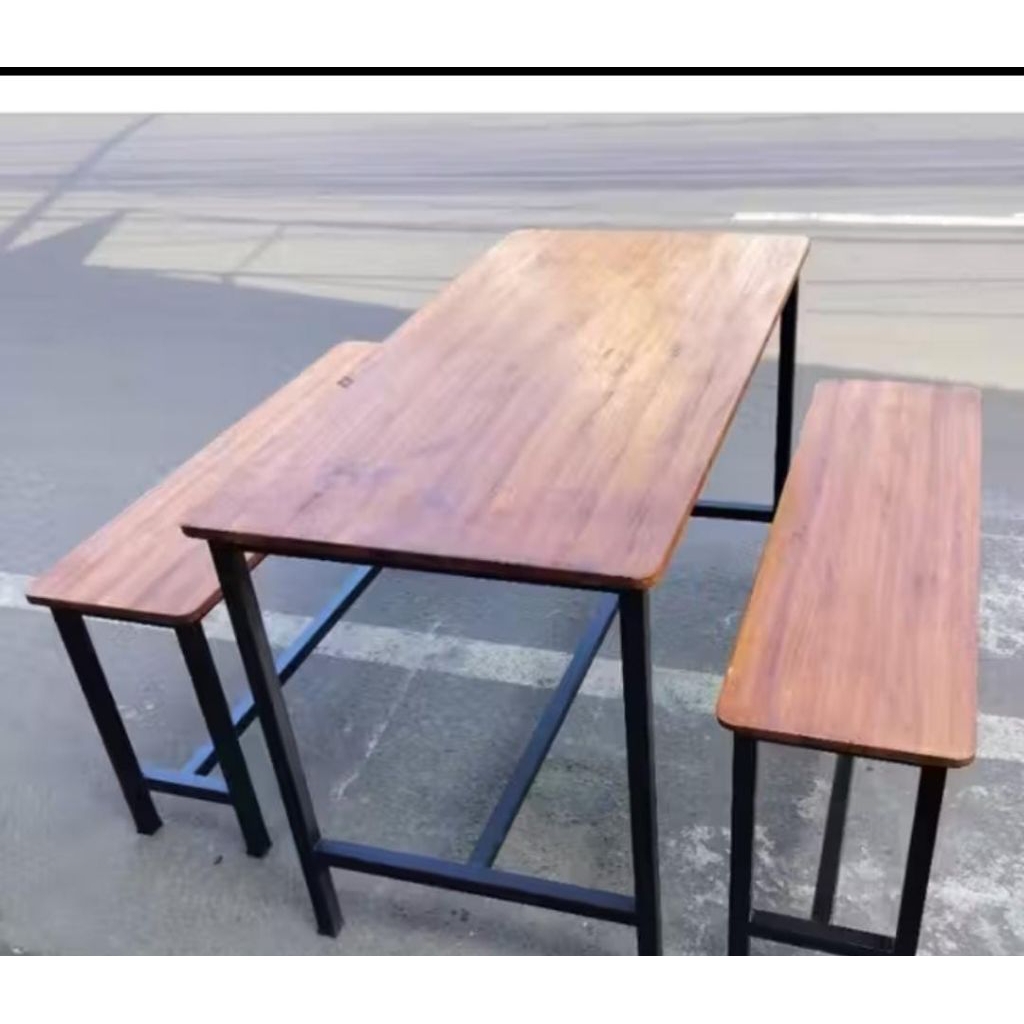 Meja Kursi Besi Hollow Warung | Set Meja Kursi Besi Hollow | 1 Set Meja Kursi Hollow | Meja Kursi Be