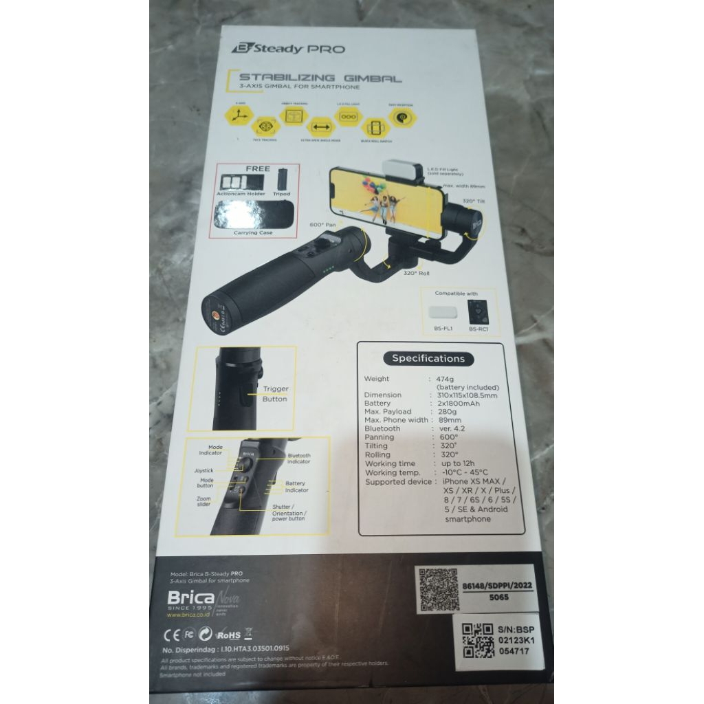 Gimbal B-Steady pro 2024