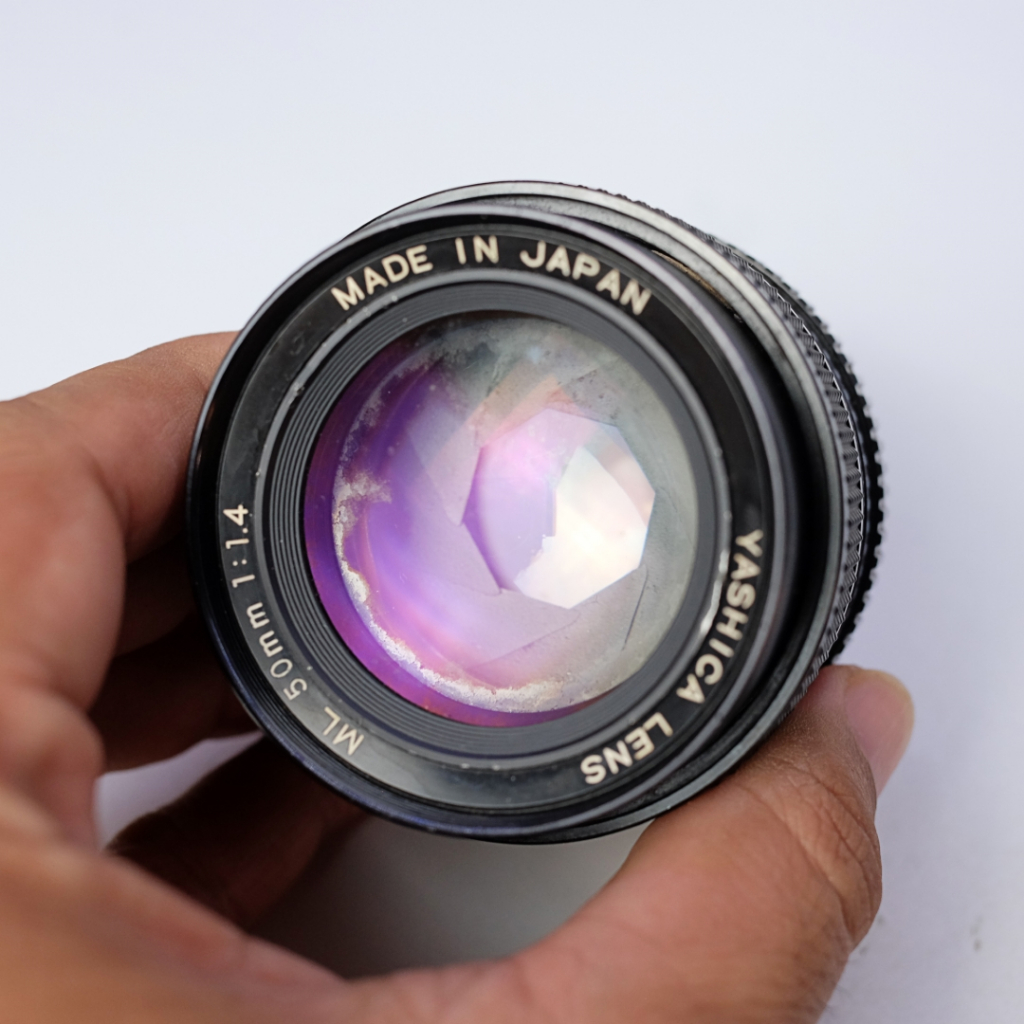 Lensa Manual Yashica ML 50mm f1.4 Mount Contax Yashica C/Y